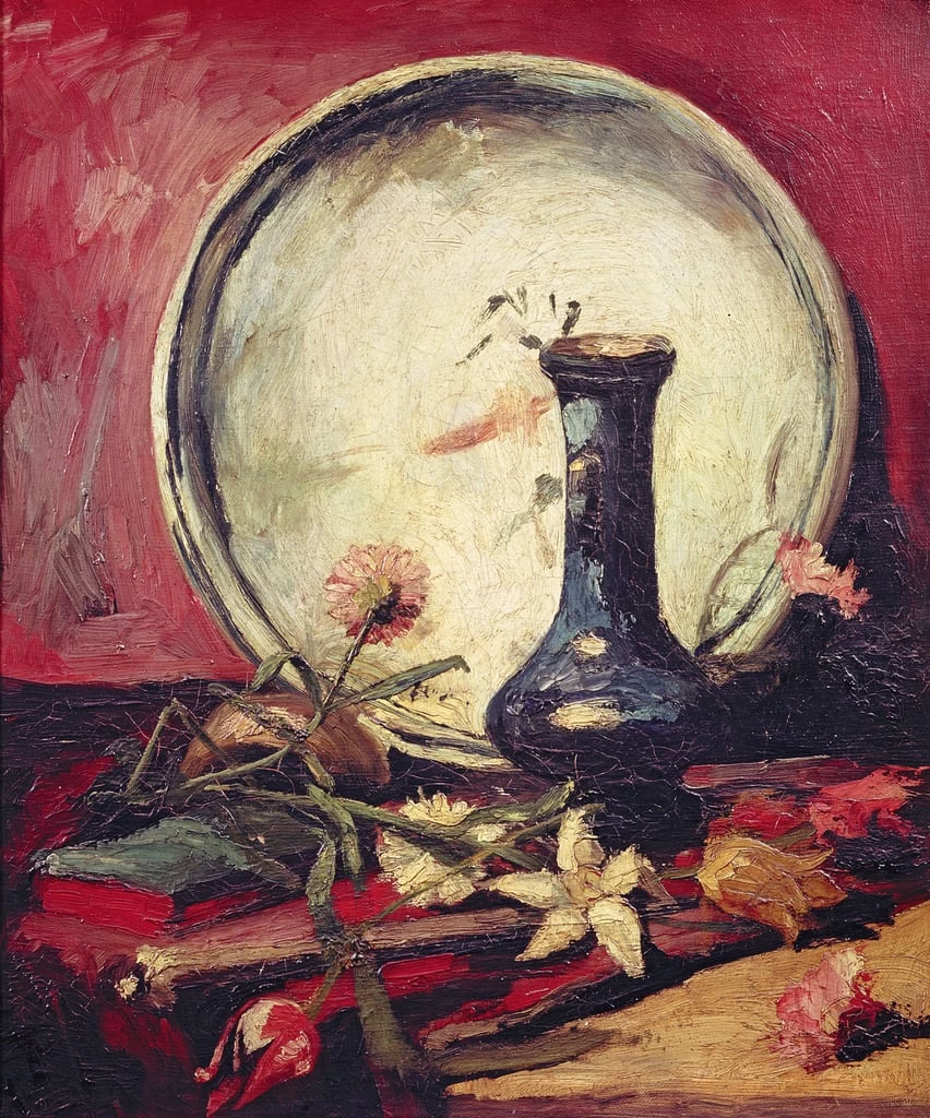  168-Vincent van Gogh-Natura morta con fiori, 1888 - Museu de Arte, Sao Paulo